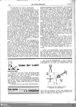Unter der Lupe!