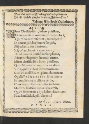 Beiträger XII.