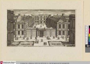 Le Grand Marot, Bl. 88: Veüe de l'hostel de la Vrilliere du Dessein de Francois Mansart