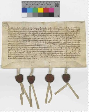 Die Bürger Johann Semmelbecker und Sohn verkaufen eine Pfannenherrschaft in Udinge [Sülzhaus] für 1000 Mark an Propst und Konvent zu Heiligenthal.