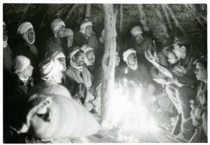 Dorfversammlung in den Bergen Algerien 1958