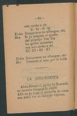 La golondrina