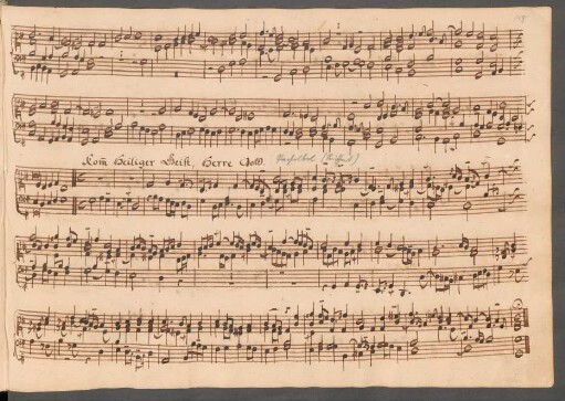 Komm heiliger Geist Herre Gott; org; G-Dur; P 225; BWV deest