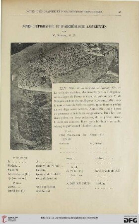 22: Notes d'épigraphie et d'archéologie assyriennes, [10]