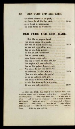 Der Fuhs Und Der Rabe.
