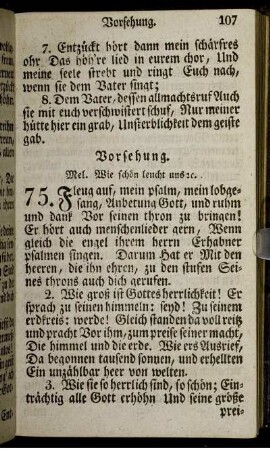 Vorsehung.