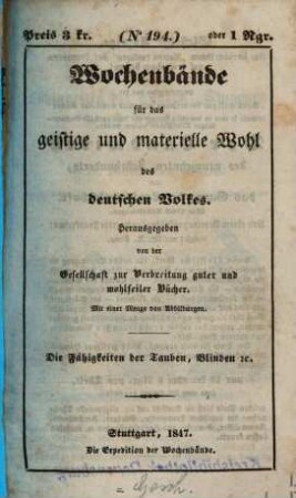 Die Fähigkeiten der Tauben, Stummen und Blinden