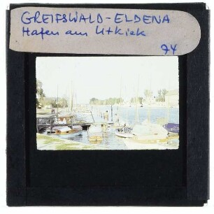 Eldena (Greifswald), Hotel Utkiek : Hafen