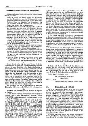 Winterhilfswerk 1939/40 : [Allgemeine Verwaltungssachen] ; [Für das Reich] ; [Amtliche Erlasse] ; [Amtlicher Teil]