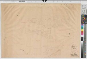 Padberg (Marsberg), Separation Padberg, Bl. 6 Brouillonkarte Flur 9