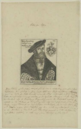 Bildnis des Georg Sabinus