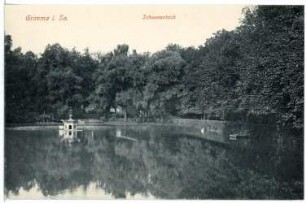 Grimma. Schwanenteich