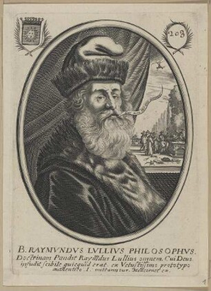 Bildnis des Raimvndvs LvllvsBildnis Raimundus Lullus (eig. Ramón Llull)