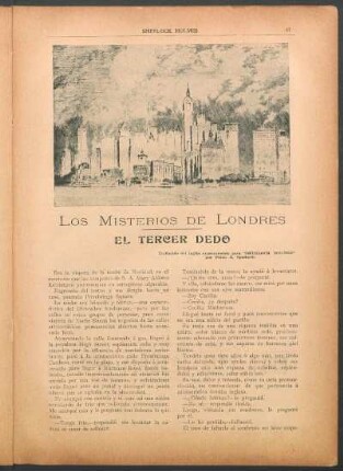 Los misterios de Londres - El tercer dedo