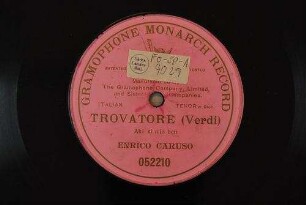 Trovatore : Ah! si mio ben / (Verdi)