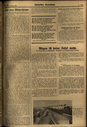 Zweite Ausgabe vom Mittwoch, den 07. Oktober 1936.