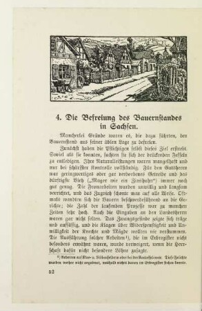 4. Die Befreiung des Bauernstandes in Sachsen