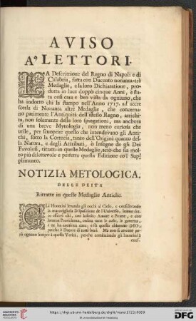Notizia metologica
