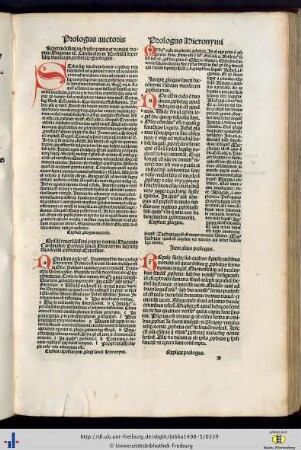 Prologus Sancti Hieronymi.