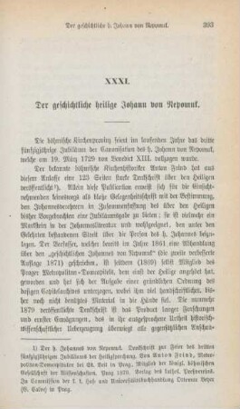 393-407 Der geschichtliche heilige Johann von Nepomuk