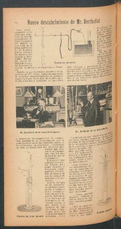 Nuevo descubrimiento de Mr. Berthelot