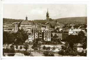 Bischofswerda. Blick auf Bischofswerda
