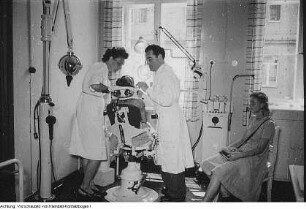 Röntgenuntersuchung, Juni 1950
