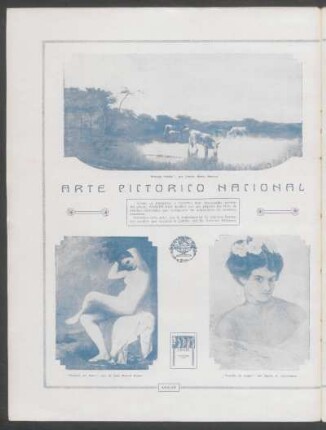Arte pictórico nacional - [Ilustración]