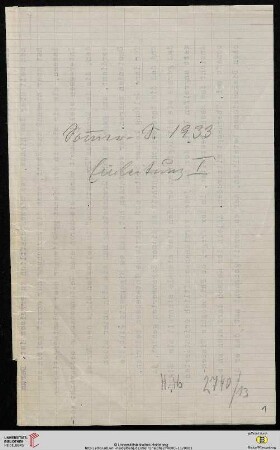 Nachlass Heinrich Rickert: Einleitung in die Philosophie [Titel lt. Vorlesungsverzeichnis der Univ. Heidelberg SS 1933] (Ansetzungssachtitel von Bearbeiter/in)