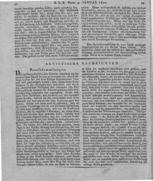 Artistische Nachrichten