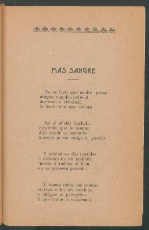 Más sangre