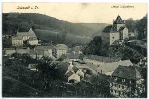 Liebstadt. Blick auf Liebstadt, Schloss Kuckuckstein