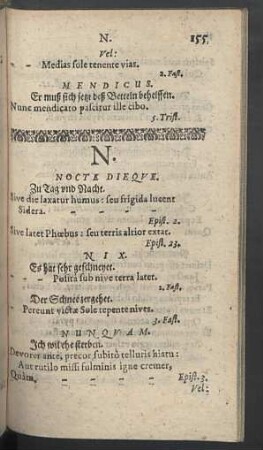N. Nocte dieque.