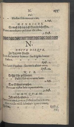 N. Nocte dieque.