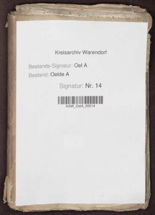 Trennung und Auseinandersetzung von Stadt und Kirchspiel Oelde