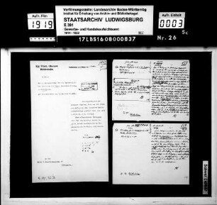 J.M. Voith, Heidenheim: Herstellung von Füllungen für Granaten