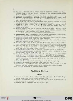 Weltliche Herren (Nr. 291-722)