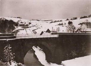 Freiberg, Straßenbrücke über die Mulde bei der Hammermühle
