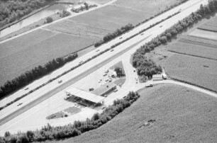 Freiburg: Autobahntankstelle Schauinsland