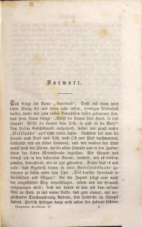 Das deutsche Vaterland in Reisebildern und Skizzen für das Jünglingsalter und die Gebildeteren aller Stände, 1. Das Tiefland des Ostsee-Randes
