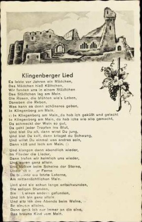 Klingenberger Lied