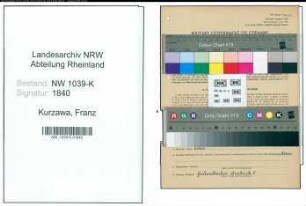 Entnazifizierung Franz Kurzawa , geb. 20.09.1912 (Friseur)