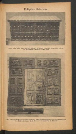 Reliquias históricas - [Fotografías]