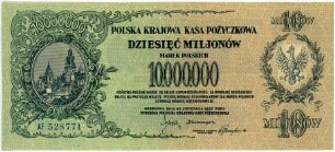 Geldschein, 10.000.000 Polnische Mark, 20.11.1923
