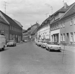 Bautzen, Goschwitzstraße : Bautzen. Blick in die Goschwitzstraße