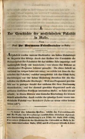 Archiv für die gesammte Medicin. 3, 3. 1842