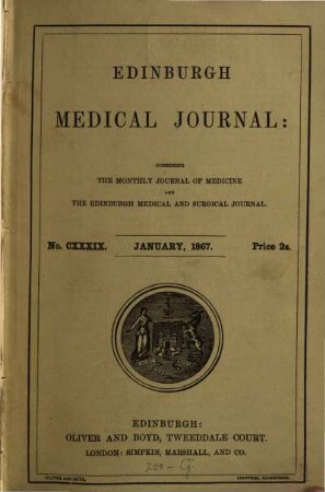 Edinburgh medical journal, 12,2. 1867