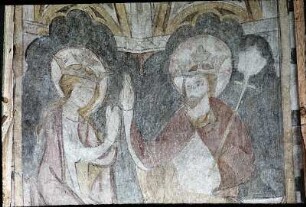 Zyklus mit Verkündigung und Krönung Mariä sowie Apostelpaaren