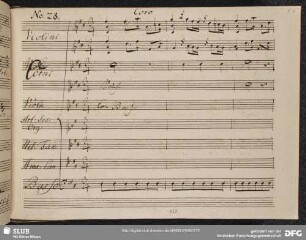 No. 28 Coro: Lieto su questo lido
