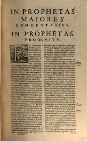 Commentaria In Qvatvor Prophetas Maiores
